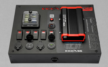 Introducing the KickAss 12V Control Hub With 40A DCDC Charger: The Ultimate Power Solution for Your Off-Grid Setup - KickAss Products