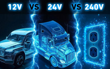 Understanding the Difference Between 12V, 24V and 240V Power - KickAss Products