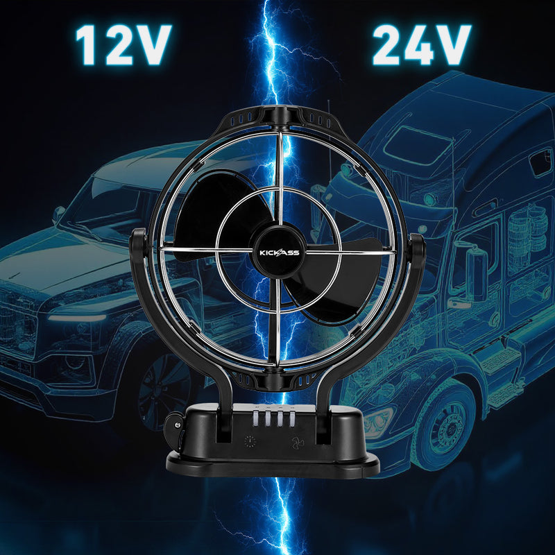 12V/24V Auto-Sensing Capability