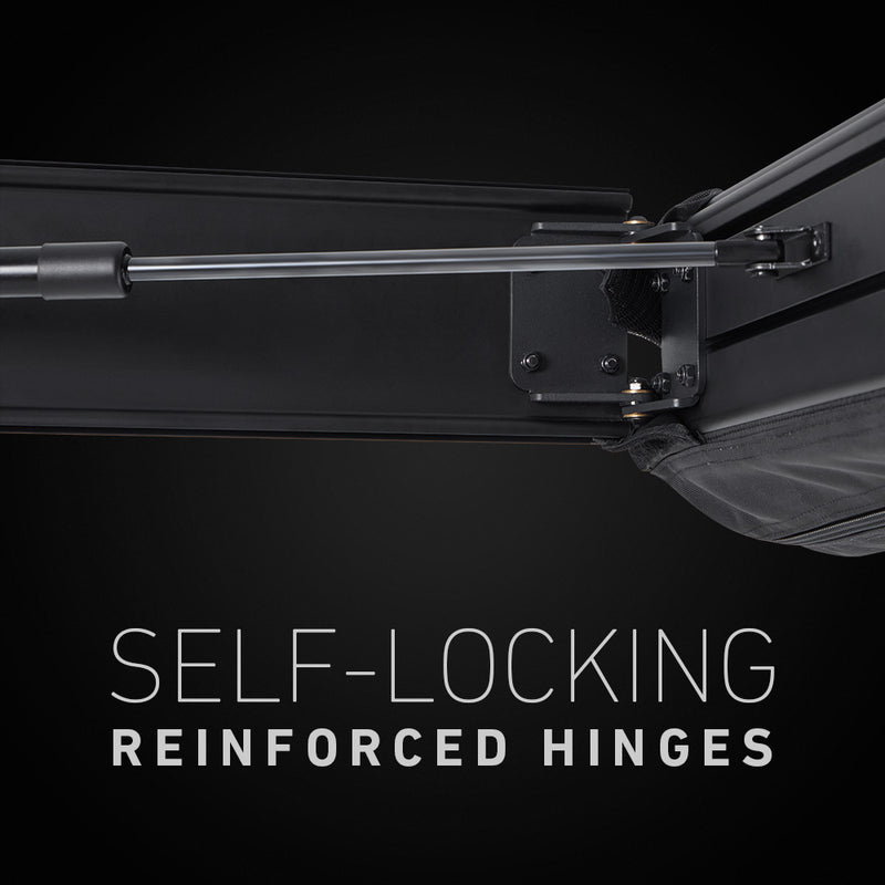 Self-Locking Reinforced Hinges