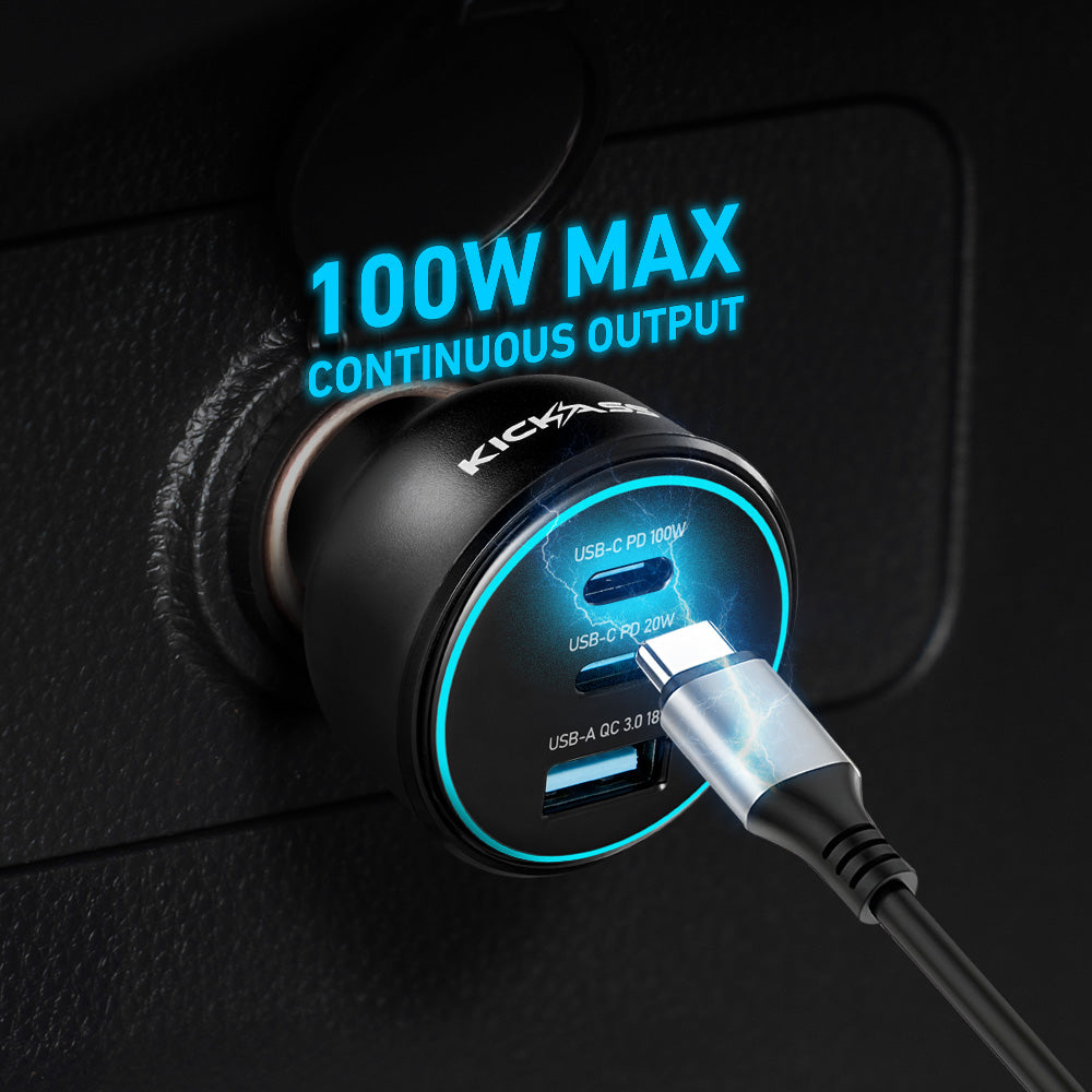 Full 100W Power When You Need It