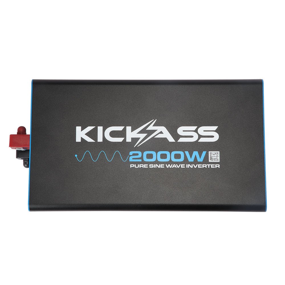KickAss 2000W 12V to 240V Inverter Pure Sine Wave