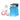KickAss Premium Shower Awning in Blue & Instant Camping Hot Water System 6L Combo