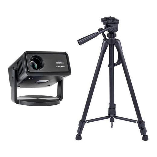KickAss 12V FHD Outdoor Cinema Smart Projector + Tripod Bundle
