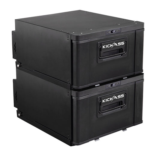 KickAss Twin 30L 12V Drawer Fridge Bundle