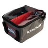 KickAss Canvas Clear Top Storage Bag with PVC Lining - 20x25x15cm