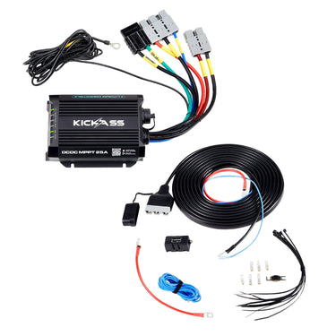 KickAss ProductsKickAss Smart 25A DCDC Charger & DCDC Wiring Kit - Plug & PlayKADCDC25A - AND - WK