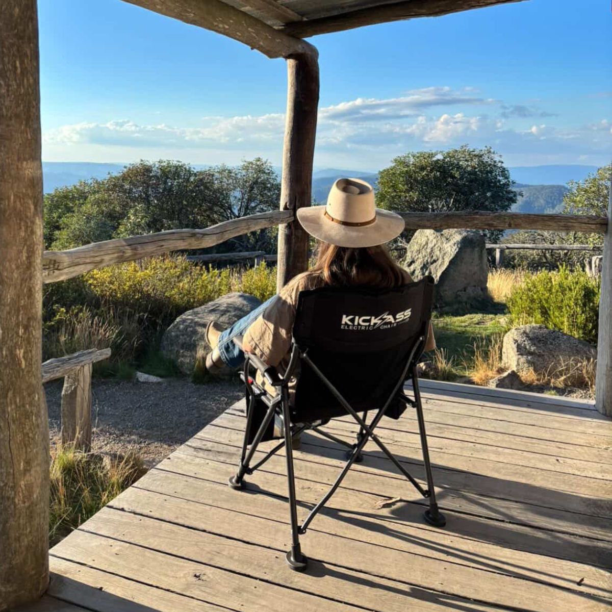 KickAss ProductsKickAss Ultimate Adventure Electric Camping Chair with Heating FunctionKACHAIR-HEATED - 1