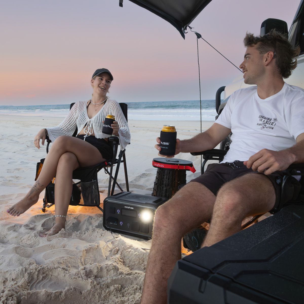 KickAss ProductsKickAss Ultimate Adventure Electric Camping Chair with Heating FunctionKACHAIR-HEATED - 5