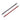 Battery Linking Cables - Pair (Black and Red) 200mm Long