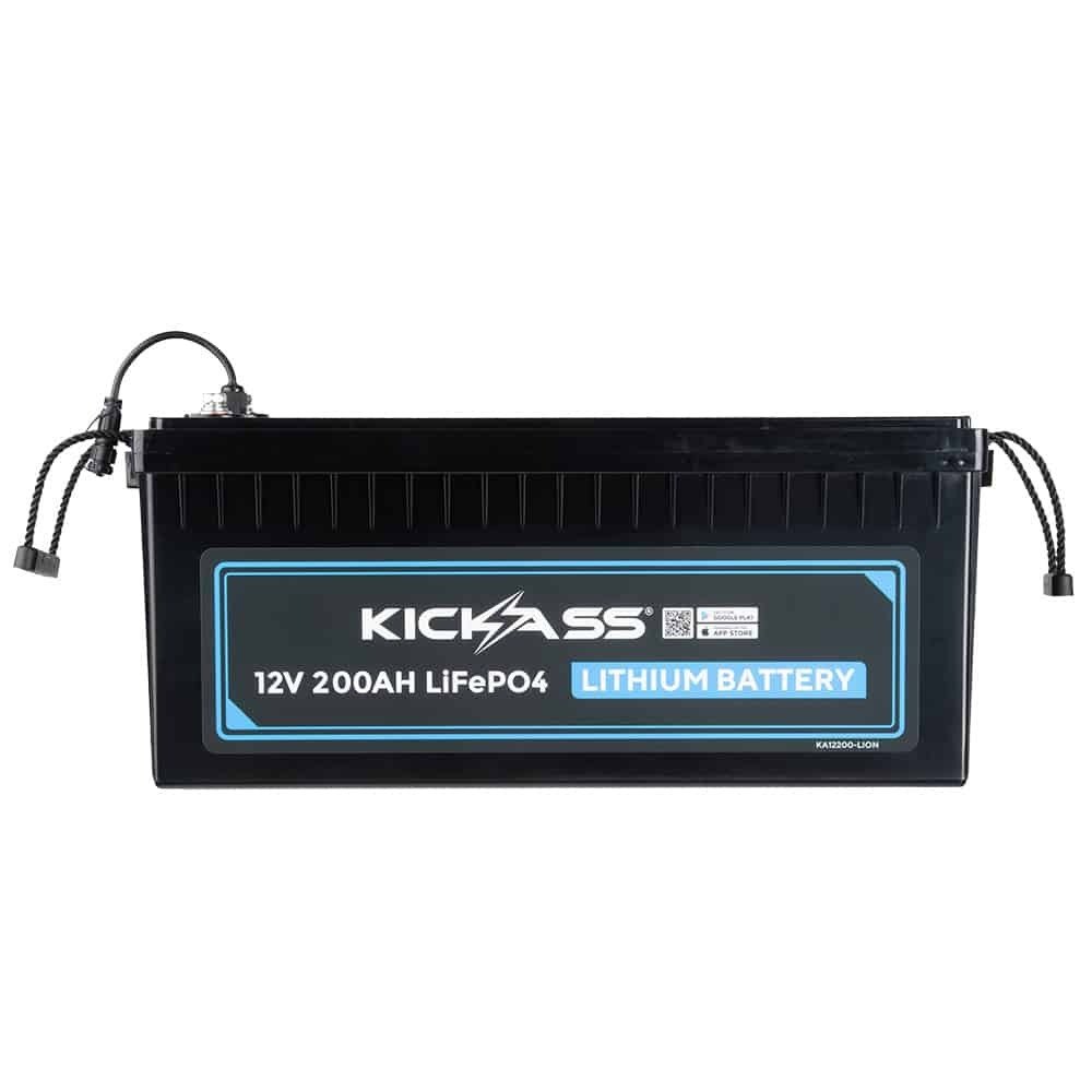 KickAss 12V 200AH LiFePO4 Lithium Battery