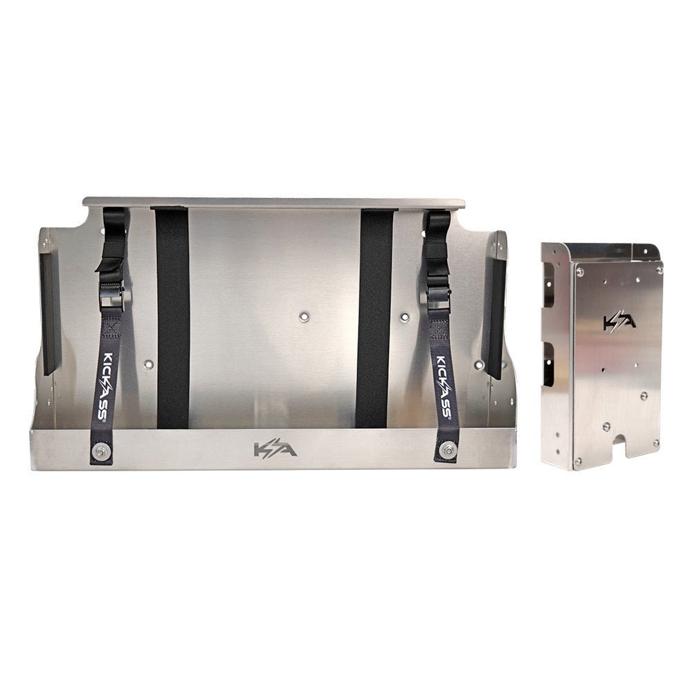 The KickAss 170Ah Slimline Battery Tray & Accessory Panel KickAss