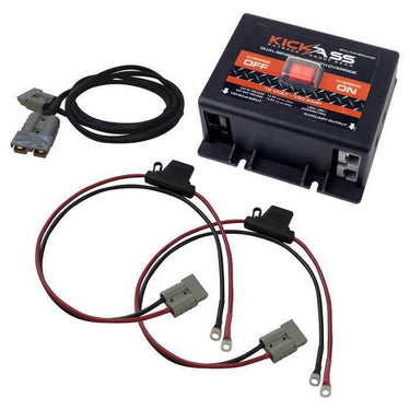 KickAss Dual Sensing Voltage Sensitive Relay 12V & Fuse Kit