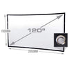 KickAss Portable Outdoor Cinema Projector Screen with Eyelets - 120