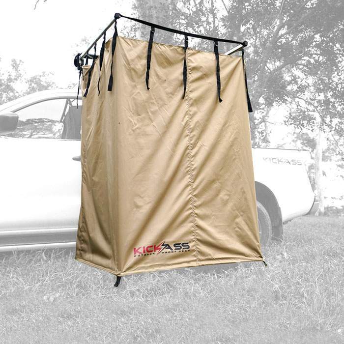 KickAss Shower Tent & Change Room with Camping Gas Hot Water Alt 1 Image