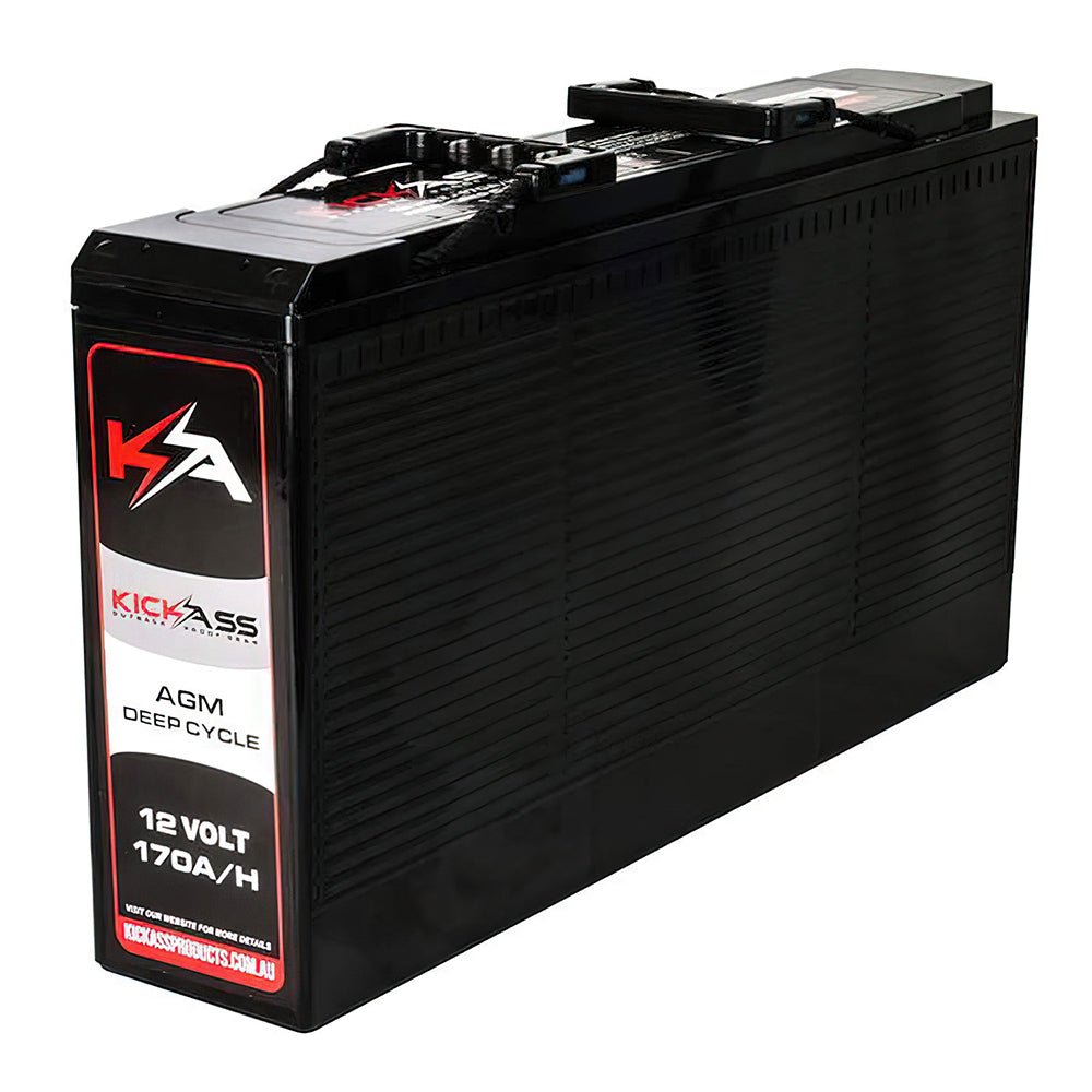 KickAss Slim 12V 170AH Deep Cycle AGM Dual Battery Main Image