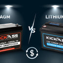 AGM vs Lithium Batteries: Which Is Cheaper in the Long Run? - KickAss Products