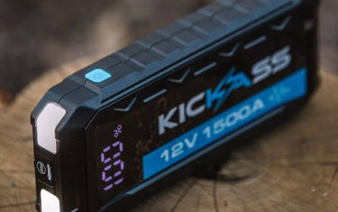 Be the Hero with the KickAss 12V Lithium 1500A Portable Car Jump Starter - KickAss Products