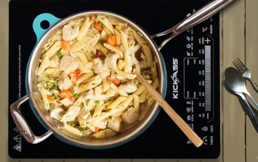Campfire Creamy Chicken & Veggie Pasta - KickAss Products