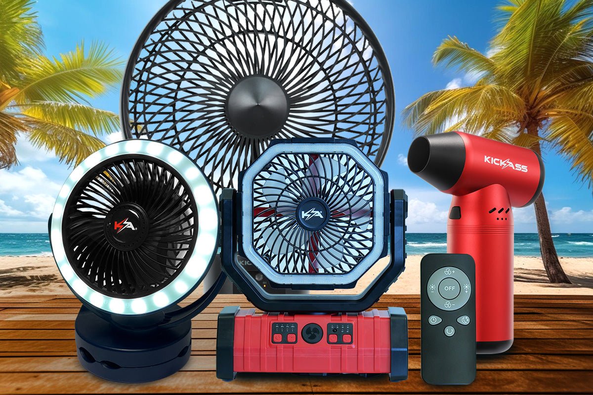 Choosing the Right KickAss Fan to Get You Through Summer - KickAss Products