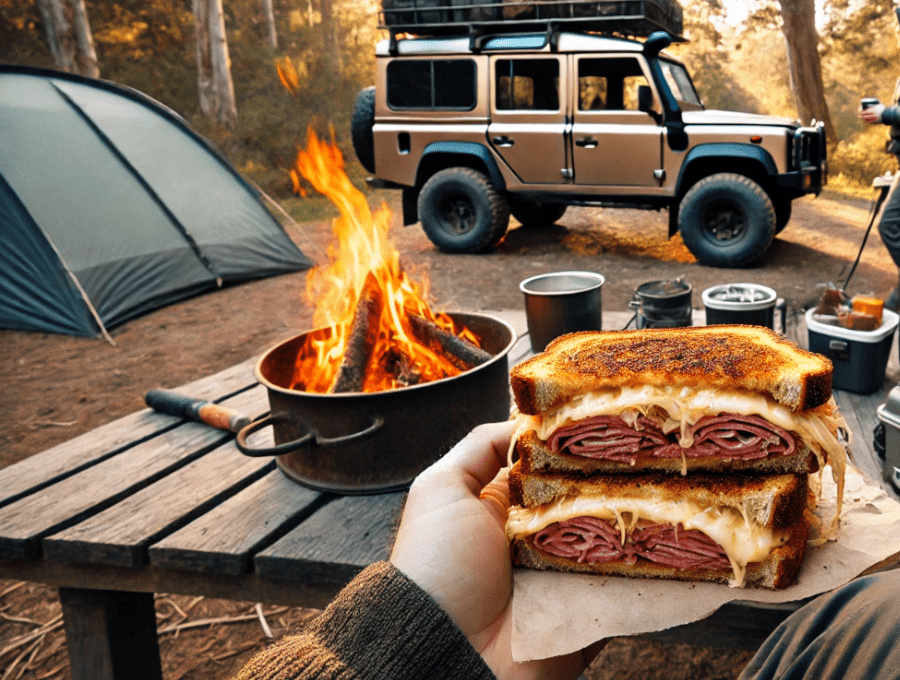KickAss Campfire Reuben Toastie - KickAss Products