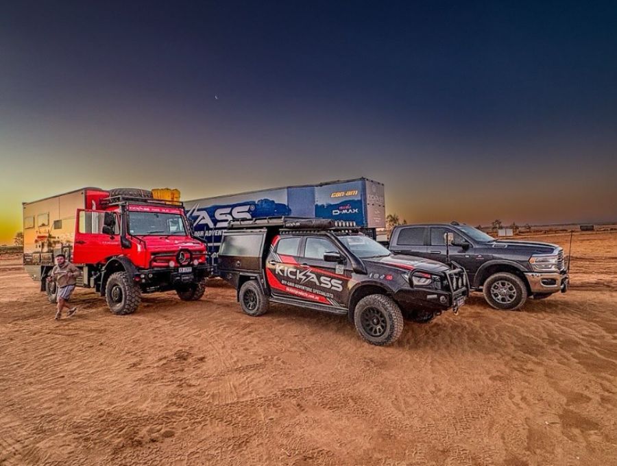The KickAss Convoy Is Off to Finke! - KickAss Products