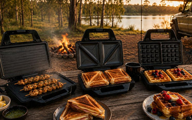 Three Things To Cook in the KickAss All-In-One Jaffle, Waffle, Sandwich & Grill Press - KickAss Products