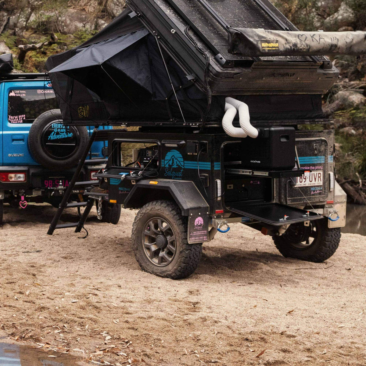 KickAss 240V Portable Air Conditioner for Camping - 400W - 1