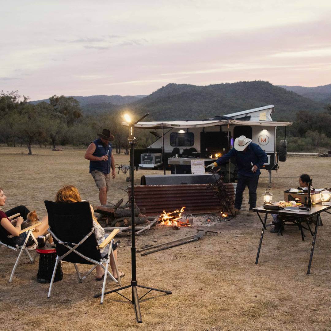 KickAss Rechargeable Tripod Camping Light - 4500 Lumens, 1.7m - 3