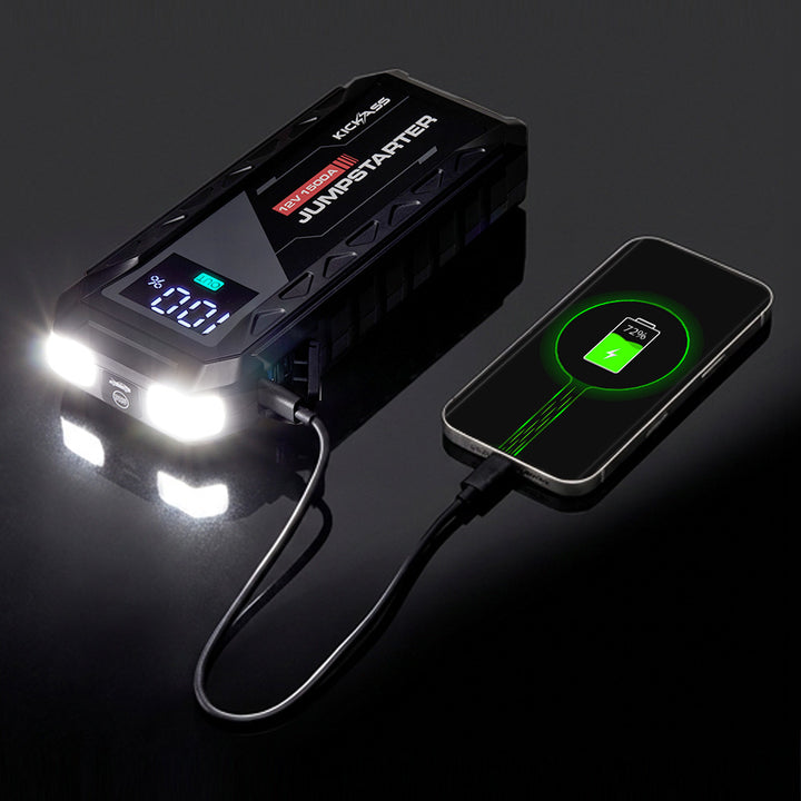 Power bank for on-the-go charging 