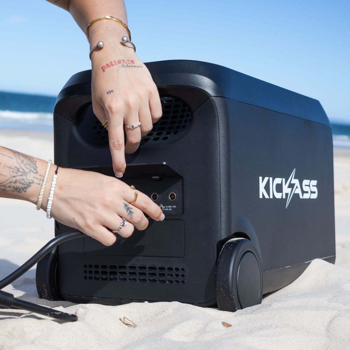 KickAss KickCharge 3000 Lithium Power Station - 3000W,  200Ah @ 12.8V - 3