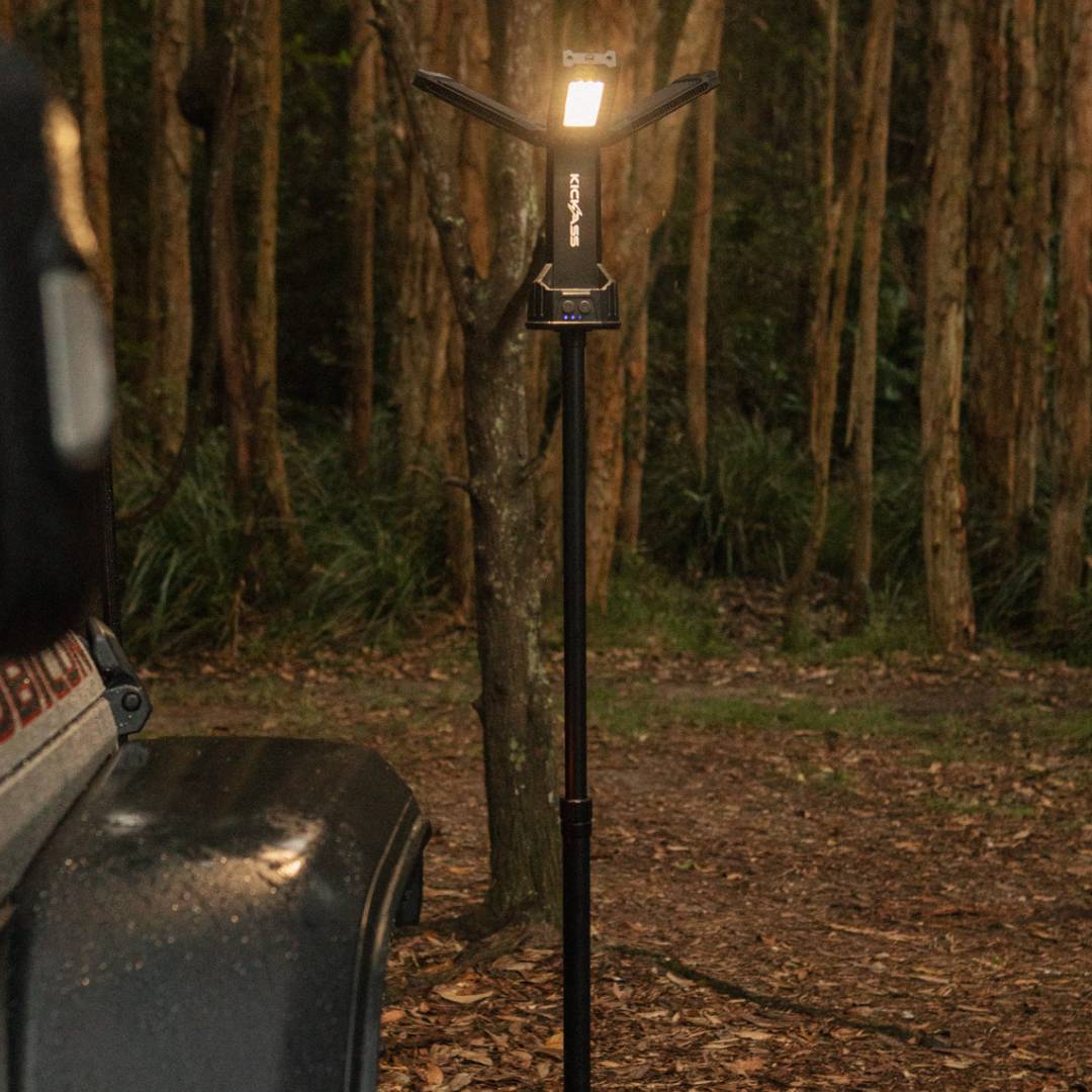 KickAss Rechargeable Tripod Camping Light - 4500 Lumens, 1.7m - 5