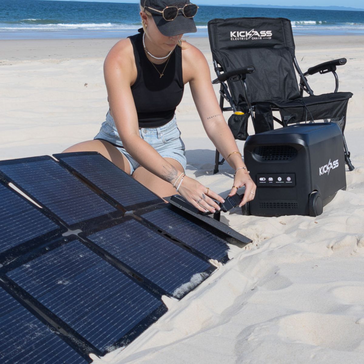 KickAss KickCharge 3000 Lithium Power Station - 3000W,  200Ah @ 12.8V - 5