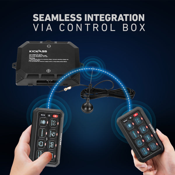 Seamless Integration Via Control Box 