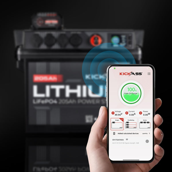 Built-In Smart Battery Monitoring via Bluetooth