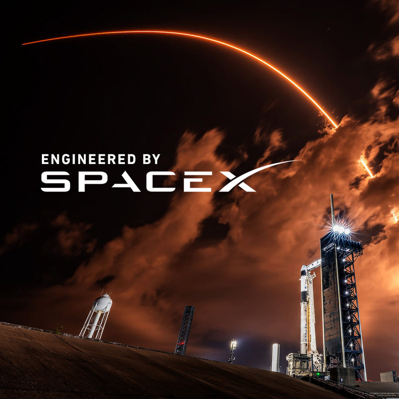 Engineered by SpaceX 