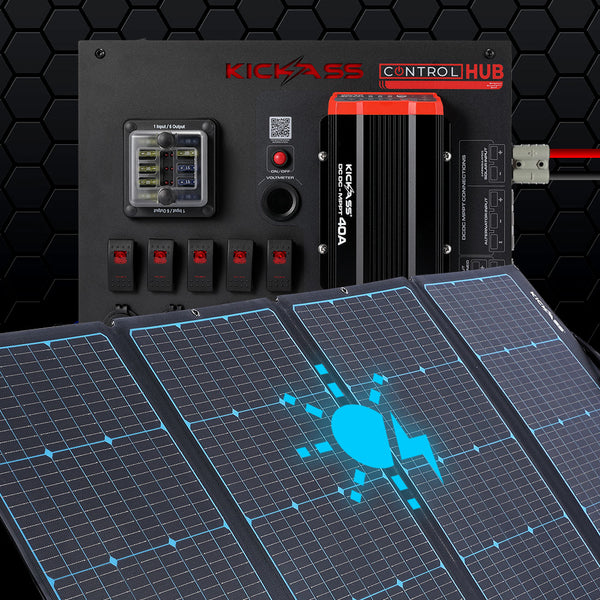 High power solar charging