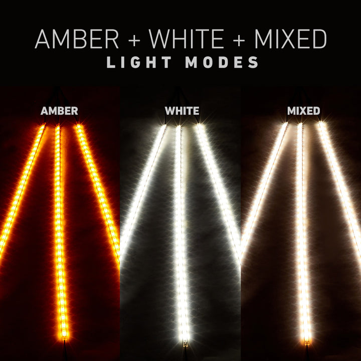 Amber + White + Mixed Modes 