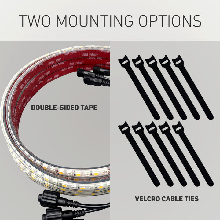 Two Mounting Options 