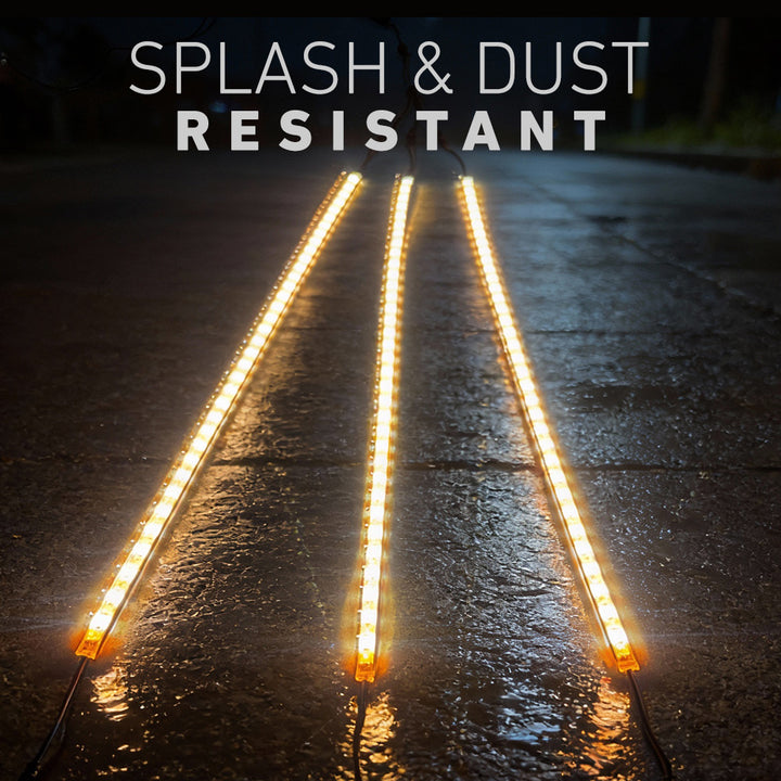 Splash & Dust Resistant  