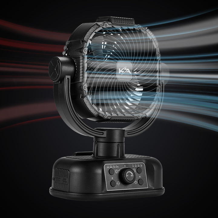Five blade fan 