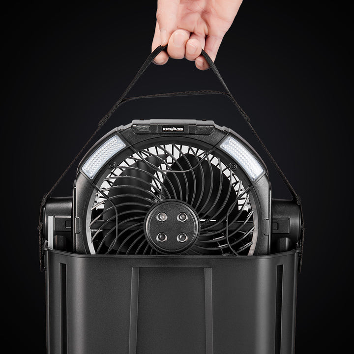 Compact Storage with Convenient Carry Strap 