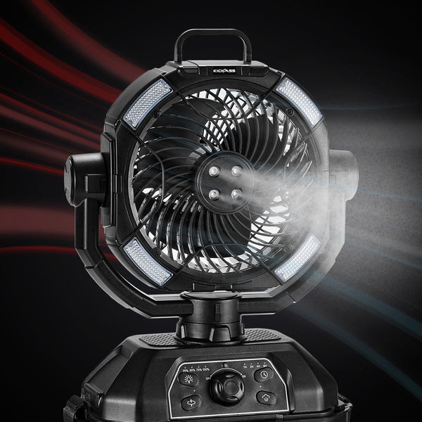 Double the Cooling – Rapid Airflow + Mist