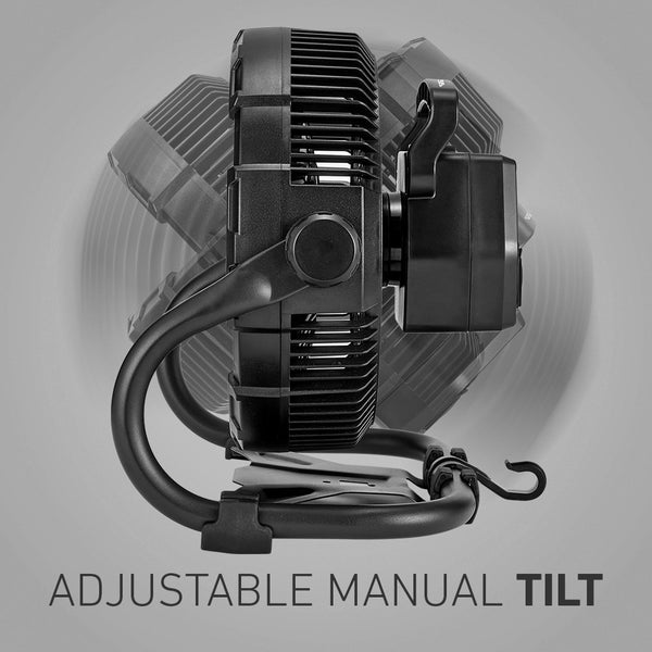 Adjustable Manual Tilt Function 