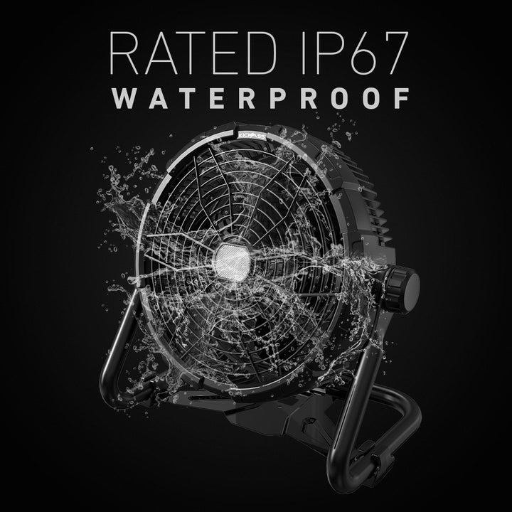 Rated IPX6 Water resistant