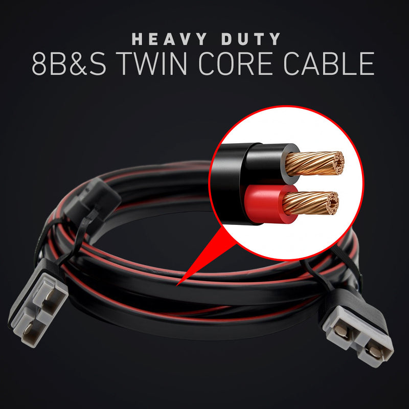 Heavy Duty 8B&S Twin Core Cable