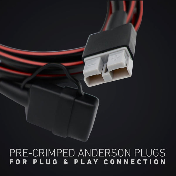 Pre Crimped Anderson Plugs for Plug and Play Connection