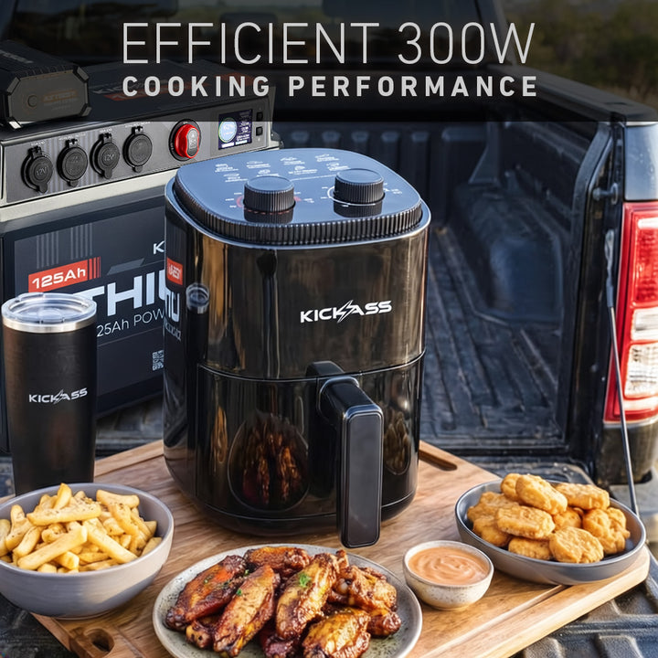 Efficient 300W Cooking Performance 