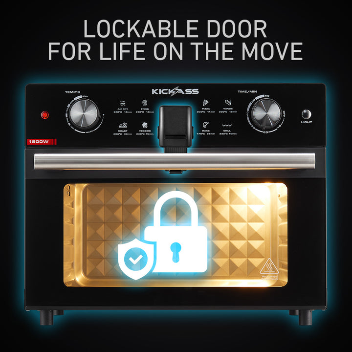 Lockable Door For Life On The Move  