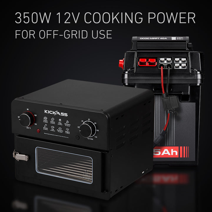 350W 12V Cooking Power for Off-Grid Use 